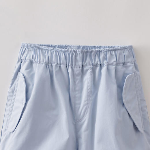 马克珍妮云柔匹马棉男童伞兵七分裤2026年夏装新款560351 商品图3