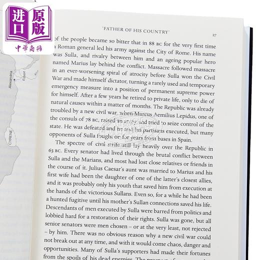 预售 【中商原版】奥古斯都 罗马开国皇帝历史传记 Augustus First Emperor of Rome 英文原版 Adrian Goldsworthy 商品图2