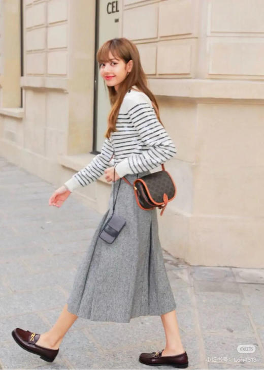 Celine Folco 黑老花 马鞍包 商品图3