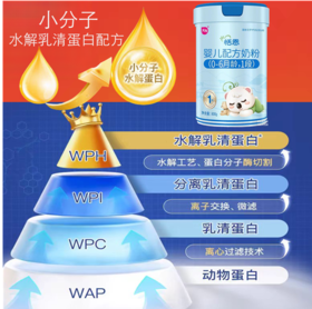 宁夏天友富硒 双重小分子水解乳清蛋白1段800克