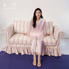 温柔海棠』桑罗睡衣套装桑蚕丝撞色显白女家居服可外穿 商品缩略图2