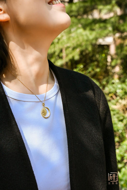 春日绽放 | 三生石正念 梅兰竹菊贝母“万能扣”吊坠 舒缓精油套装福利 商品图4