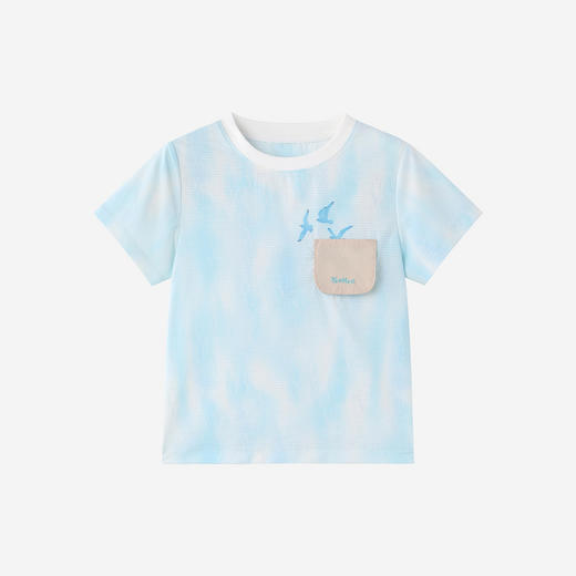 【商场同款】英氏男童短袖T恤夏季新款儿童圆领透气印花上衣 商品图4