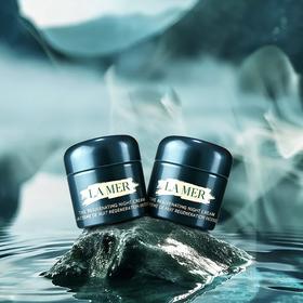 【限时特惠】全新LA MER海蓝之谜奇迹晚霜小样 7ml *2瓶 -w