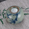 子佩集S990【修竹清风】摆件【SR003】纯银茶具冰裂纹梅兰竹菊茶杯-龙腾景德镇手绘2508 商品缩略图4