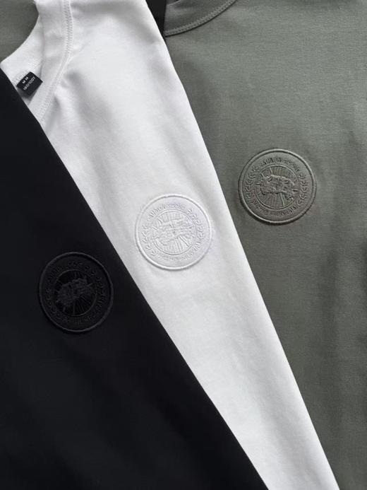 【9hd1】春夏新品男子简约休闲刺绣圆领短袖T恤！礼盒装！！ 商品图3