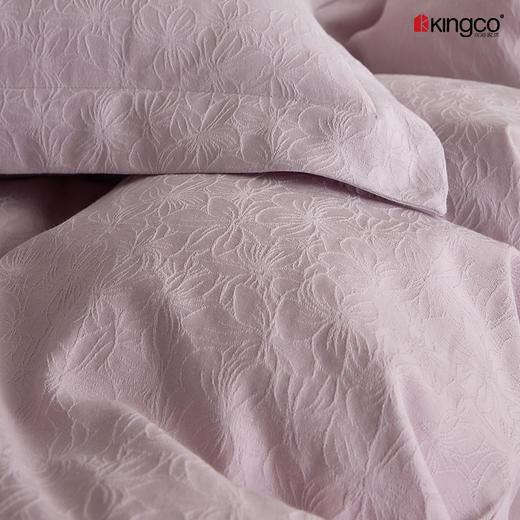 KINGCO京彩水洗棉提花四件套 商品图1
