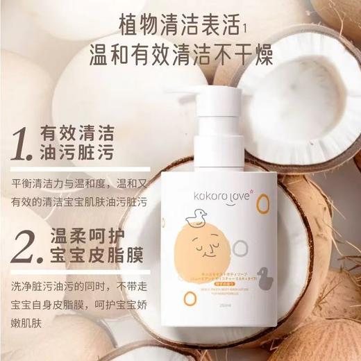 【春上新】9楼母婴生活馆kokorolove初葆 儿童水润沐浴乳液(柚香)260ml 零售价：168元 活动价：145元 商品图2