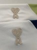 【xjwm1】26早春女士休闲撞色刺绣棉质圆领短袖T恤！！ 商品缩略图3