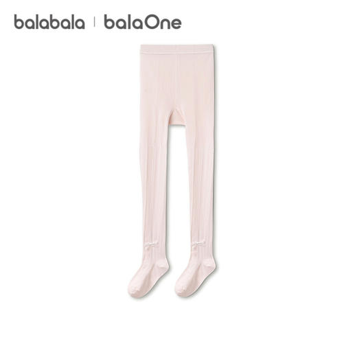 巴拉巴拉儿童连裤袜夏季新款网眼透气薄女童打底袜舞蹈袜甜美提花 商品图4