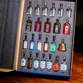 热卖中！！鲁迪诺迷你小酒24瓶礼盒 每瓶50ml