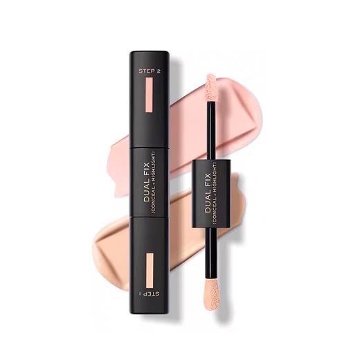 LANCOME/兰蔻 双头持妆遮瑕提亮液 12ml  香港直邮，专为亚洲肤调打造，遮瑕提亮二合一。，精细尖端头可精准点涂提亮，轻松修饰暗沉与瑕疵。持妆力强，自然融合不卡粉。 商品图5