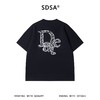 39015SDSA男装2026新款高贵轻奢撞色印花字母圆领短袖T恤百搭宽松上衣 商品缩略图5