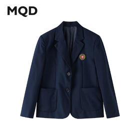 【MQD】马骑顿梭织西装外套