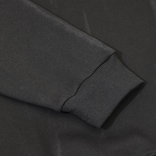 半身缘男装 春季黑白哲学低调质感舒适潮流字母印花卫衣261212P04510205 商品图6