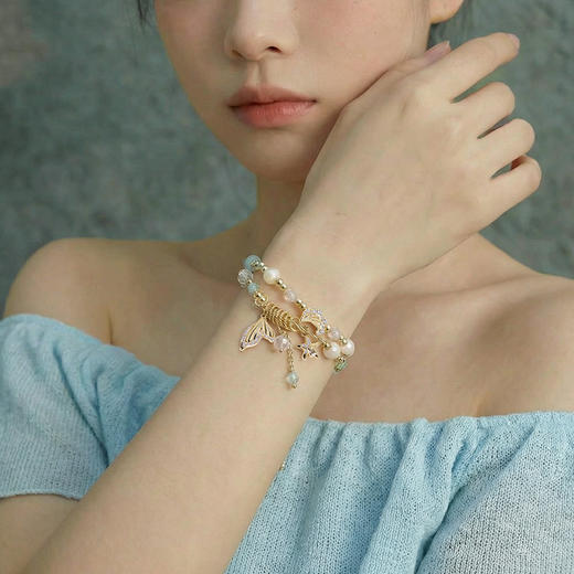 大英博物馆 欧洲文化艺术系列 海洋之梦双圈手链 商品图1