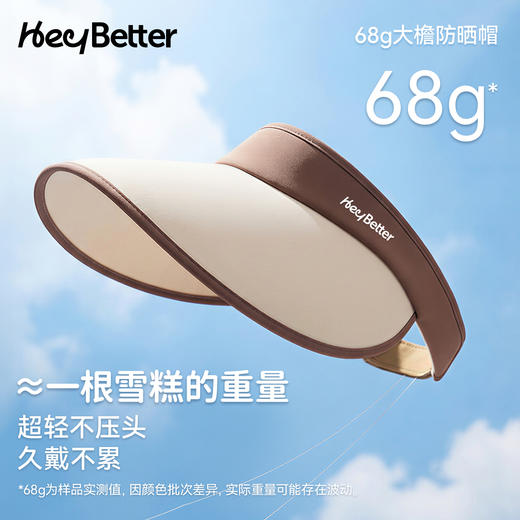 【HeyBetter】超轻大檐防晒帽 商品图2