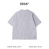 SDSA男装2026新款高贵轻奢简约时尚半拉链圆领短袖T恤宽松百搭潮 商品缩略图4