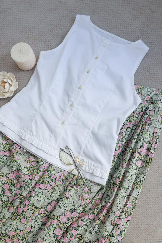 梦之香|别致花边气质小衫 商品图7