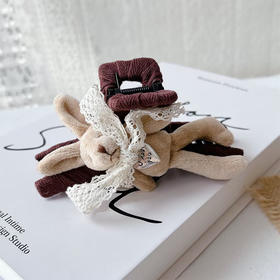 百搭ZY森系蕾丝兔抓夹抓夹-纪念日百货门店同款169648101