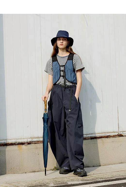 【秒杀价已调 直接拍】半圆 原创裤子 2026女式 速干薄款 弯刀裤 休闲长裤 商品图8