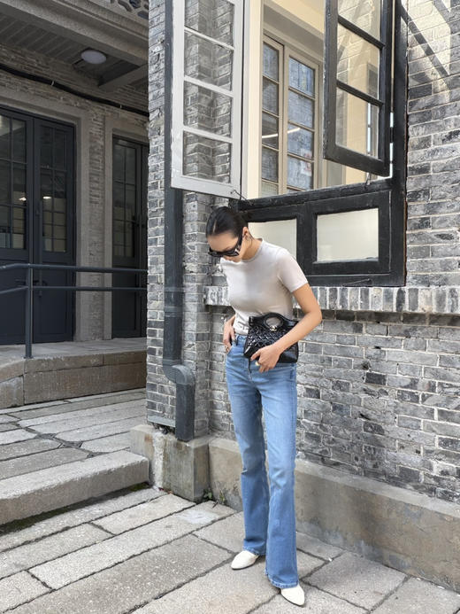 【棉麻之美】噢蜜ooomeooo正肩小圆领防晒T 商品图10