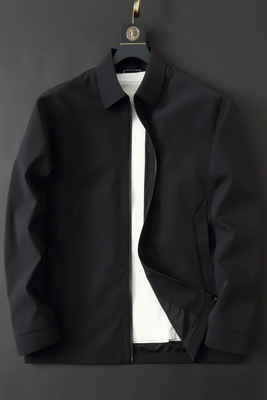 【DWN】大依优型大码男装春季翻领夹克外套商务休闲百搭长袖外套上衣 商品图7