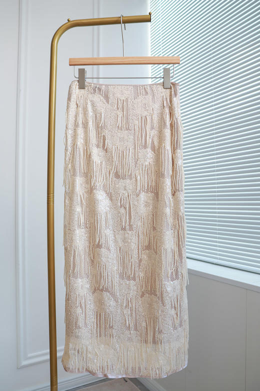 籣序|高级感优雅重工流苏套装 商品图8