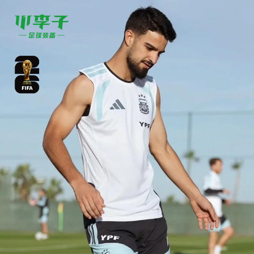 小李子ADIDAS阿迪达斯阿根廷球员版训练背心成人男JZ5960 商品图0