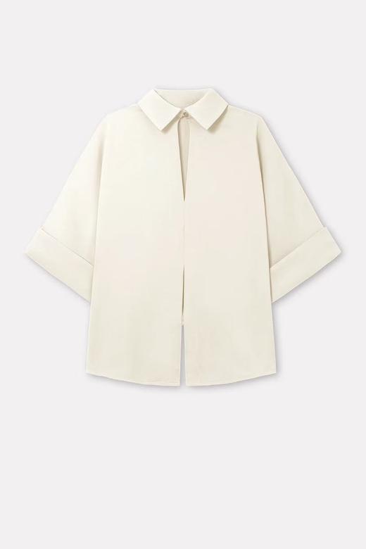 Mark Kenly Domino Tan 26SS 奶油白绉纱BAILEE两穿上衣 商品图5