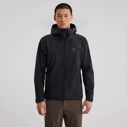 刺绣款 凯乐石博格达绣花户外六色连帽冲锋衣登山透气防风防水硬壳压胶冲锋衣 商品图0