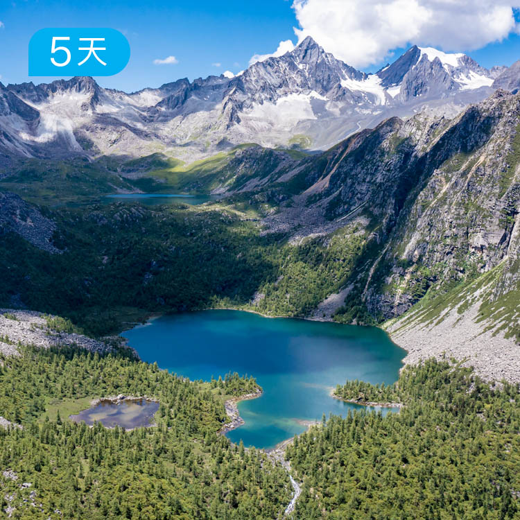 党岭秘境｜雪山海子 中国十大小众徒步路线之一  5日