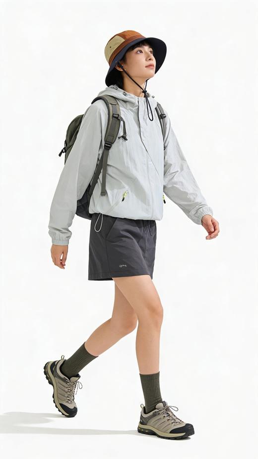 【2件立减30元】Schenvega鸟家平替情侣马卡龙色系防晒衣 E52-9268 商品图3