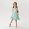 马克珍妮夏日清荷女童棉真丝连衣裙2026年夏装新款561055 商品缩略图3