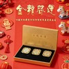 《金龙启运》邮票套装，中国文物学会文物仿复制专业委员出品，非遗金雕与花丝镶嵌非遗工艺，双证护航 商品缩略图4