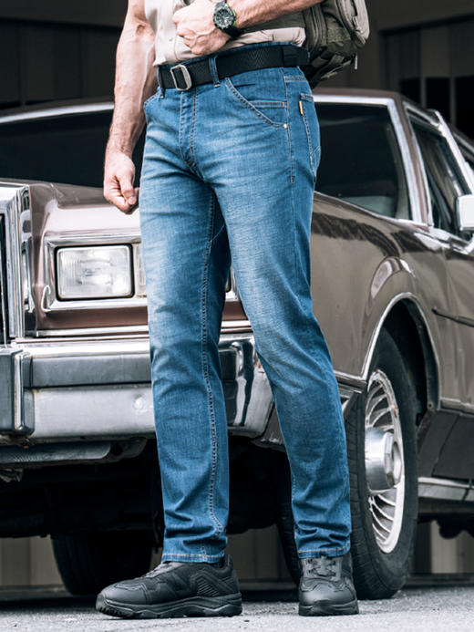 二代龙牙隐霜轻量战术通勤牛仔裤加强版 商品图6