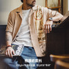 马登工装美式复古印花古巴领衬衫印第安薄款短袖棉衬衣外套男士夏 商品缩略图3