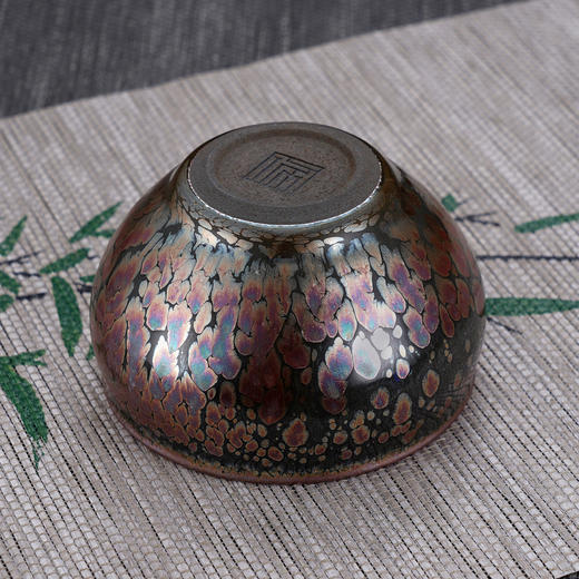 子佩集【吉庆有余】S990银摆件【YSYCJ003】茶具品茗杯原创作品茶杯紫金鱼2509 商品图5