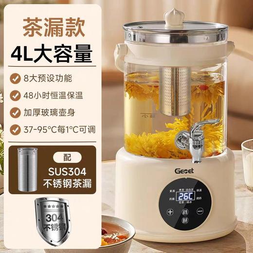 德国/Gemet花茶壶 玻璃养生壶水龙头养生壶 商品图1
