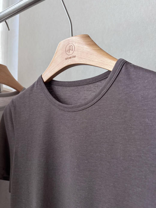 【棉麻之美】噢蜜ooomeooo正肩小圆领防晒T 商品图14