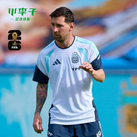 小李子ADIDAS阿迪达斯阿根廷球员版短袖训练服成人男JZ5943