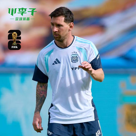 小李子ADIDAS阿迪达斯阿根廷球员版短袖训练服成人男JZ5943 商品图0