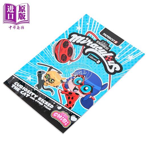 【中商原版】瓢虫少女Q版卷2 好奇害死猫与其他故事 Miraculous Chibi Vol 2 英文原版 Josh Trujillo 商品图1