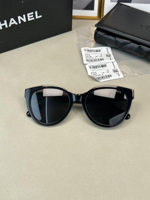 香奈儿  CH5414  猫眼园框板材极简风墨镜（JH） 商品图8