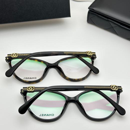 香奈儿 CH3457 板材双C链条⛓ 时尚猫眼光学眼镜（JH） 商品图7