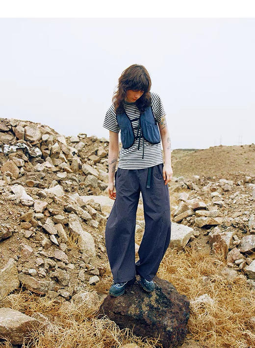 【秒杀价已调 直接拍】半圆 原创裤子 2026女式 速干薄款 弯刀裤 休闲长裤 商品图6