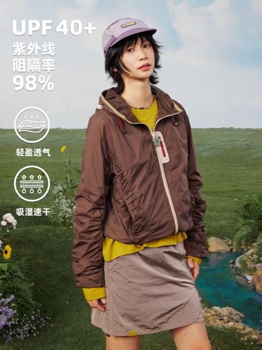 早乙女惠子saotome/STMWT211664/串珠撞色轻薄防晒夹克 商品图2