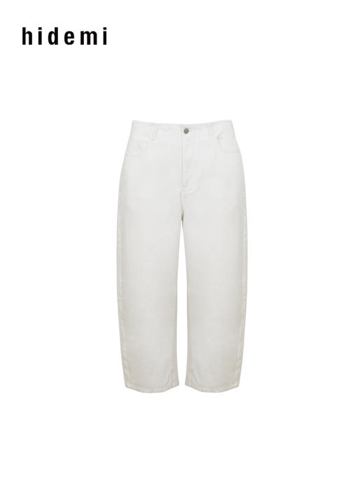 hidemi副线小h 香蕉裤Banana Pants系列宽松茧型牛仔裤弯刀裤九分长裤 商品图10