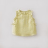 马克珍妮清凉亚麻女童花边蝴蝶结小衫2026年夏装新款560771 商品缩略图4