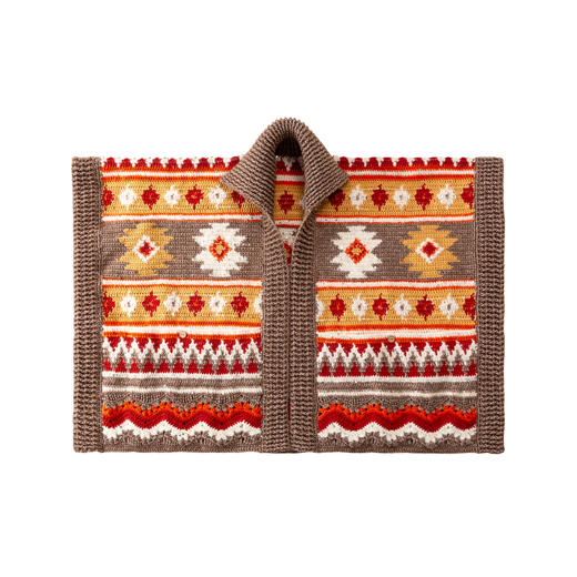 苏苏姐家守望翻领大披肩手工diy钩针编织毛线团材料包 商品图4